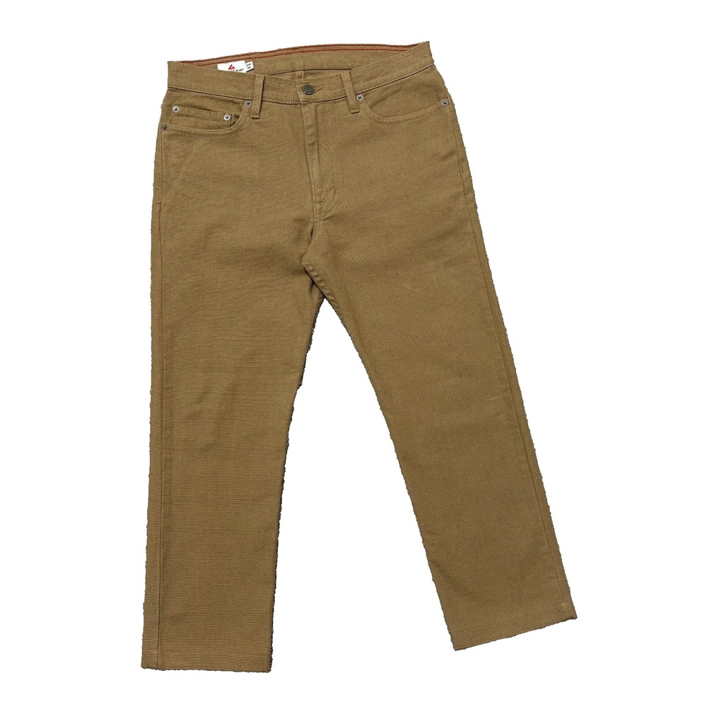 American Giant Pants Men 30x30 (Act 31x24) Roughneck Stretch Canvas Straight Fit